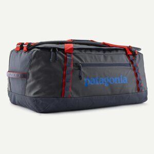 Patagonia Black Hole Duffel 70L Color Smolder Blue w/Amanita Red NWT